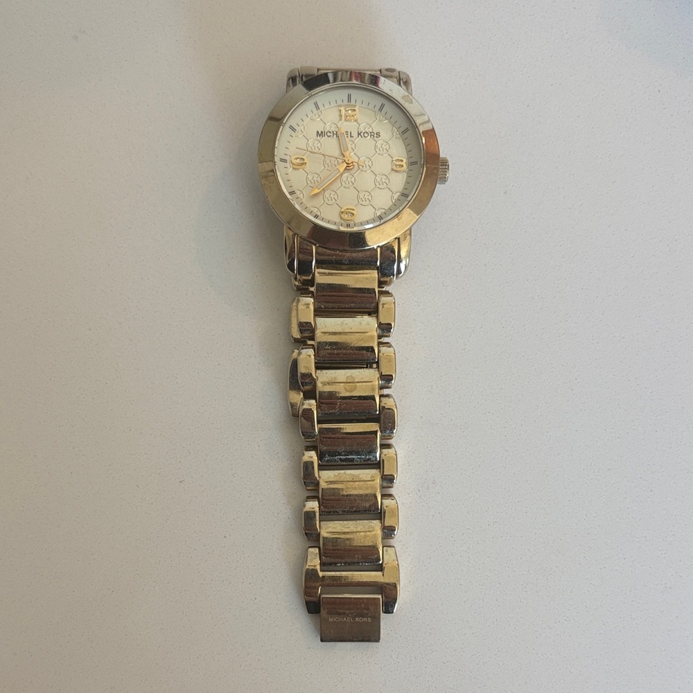 Michael Kors Two-Tone Gold and Silver Watch